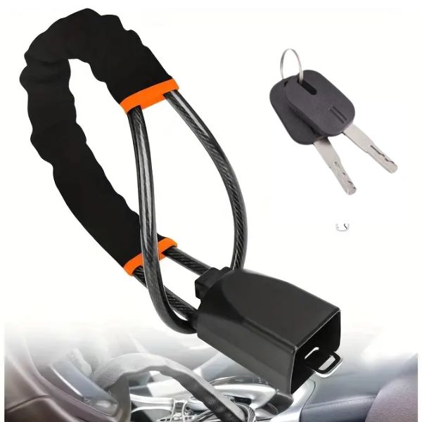 Lock-Car™ Cerradura Antirrobo Para Volante de Carro