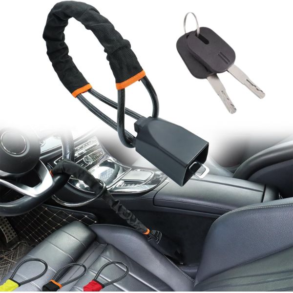 Lock-Car™ Cerradura Antirrobo Para Volante de Carro